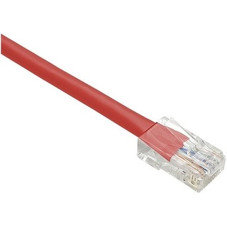 UNIRISE USA 7Ft Red Cat5E Patch Cable, Utp, No Boots PC5E-07F-RED